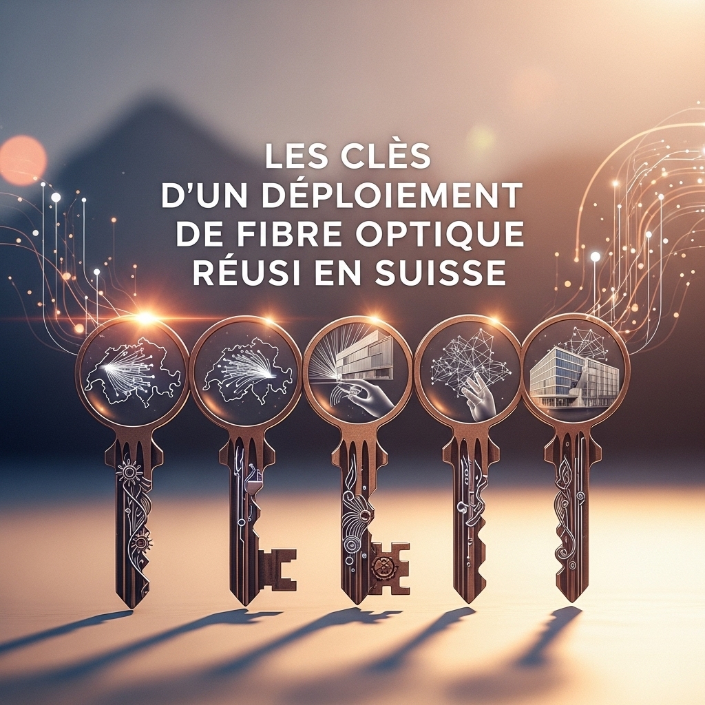 Les clés d’un déploiement de fibre optique réussi en Suisse
